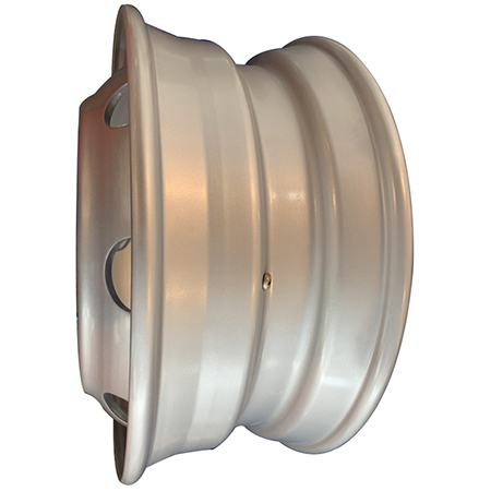 Wheel disc and rim and lock ring/flange ring manufacturing