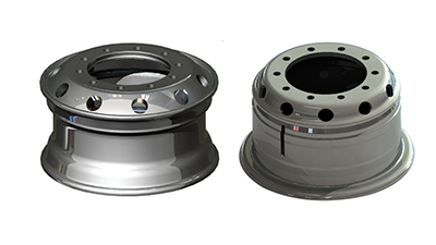 Single piece steel wheels manufacturing