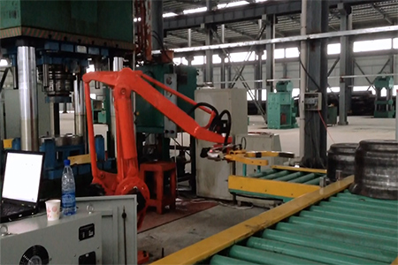 Single Piece Steel Wheel Production Line (without welding process)